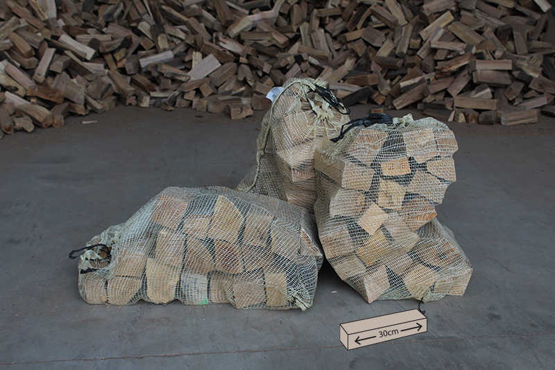 Buche trocken Netzsack